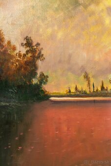 Holandská krajina, sign.Novak, 1100 × 800 mm - 6