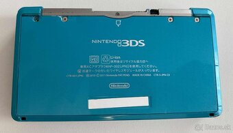 Nintendo 3DS Aqua Blue + 64gb - 6