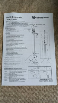 Predám Dištančné tyče K&M, stojany na reproboxy - 6