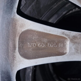 Škoda hliníkové disky 5x112 R18 7,5J ET51 - 6