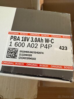 Predam novu BOSCH PBA 18V 3.0Ah W-C - 6