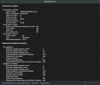 MacBook pro M1, 256/8, 2020 - 6