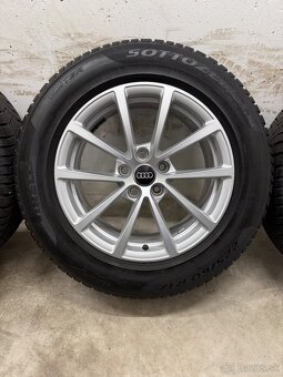 Zimná sada Audi A6 C8 - 5x112 R17 , 225/60/17 Pirelli - 6