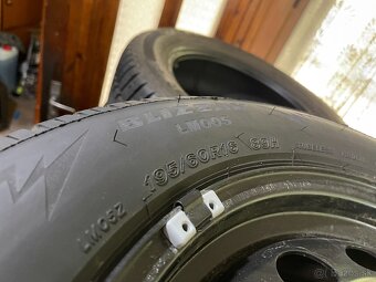 zimne pneu195/60 r16 +disky 5X100 6jx16 et35 45 - 6