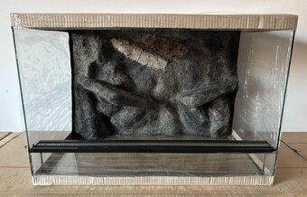 Terárium 60x40x40 s 3D stenou - 6