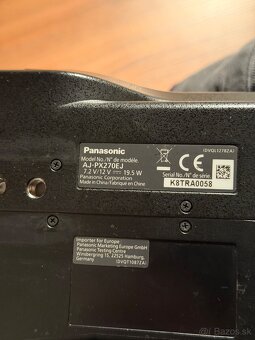 Panasonic TV kamera 270 - 6