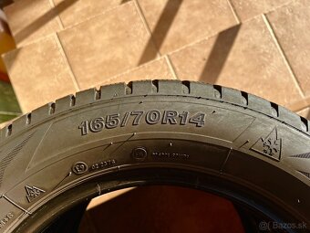 165/70 R14 Zimné pneumatiky – 2 kusy - 6