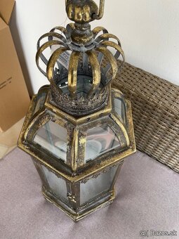 svietnik / lucerna / lampaš antik 65 cm - 35% - 6