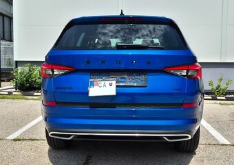 Škoda Kodiaq Sportline 4x4 DSG webasto 360kam race blue - 6