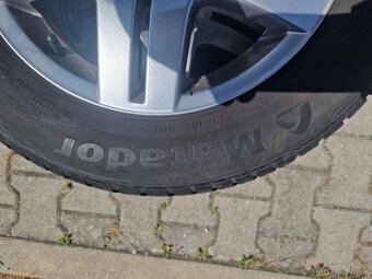 Predám letné pneumatiky Matador + VW elektróny - 6
