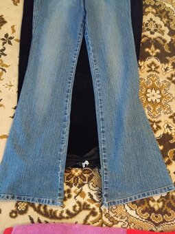 Nohavice, rifle a riflová sukňa - 6