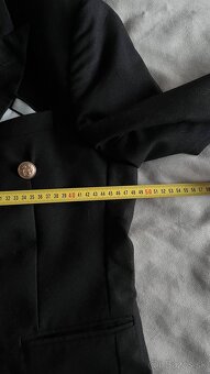 Dvojradove cierne sako - 6