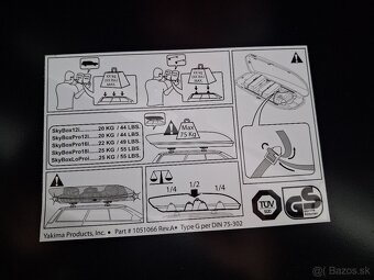 Strešný box YAKIMA - 6
