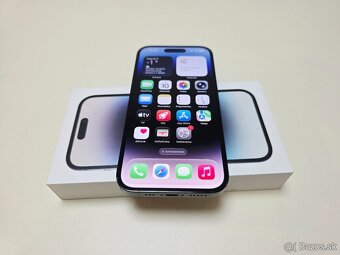 APPLE IPHONE 14 PRO 128GB BLACK,BATERKA 100% - - 6