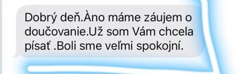 Doučovanie/ výučba - 6