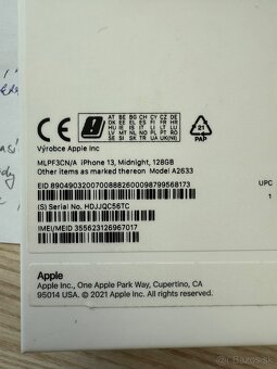iPhone 13, Midnight, 128GB - 6