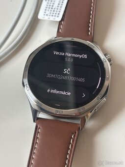 Huawei watch GT 5 46mm, kožený remienok - 6