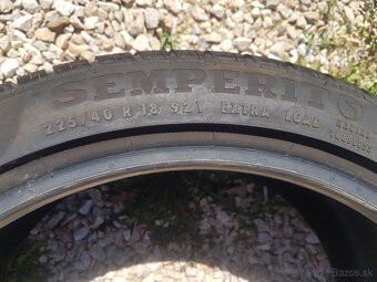 225/40 r18 letné pneumatiky 2ks Semperit DOT2020 - 6