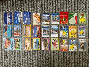 Vreckové kalendáriky podniky a obchody série - 167ks - 6