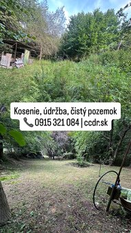 KOSENIE – MULČOVANIE – ČISTENIE POZEMKOV - 6