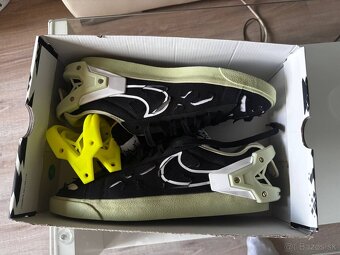 Nike Blazer LOW Acrnm Black White Noir Aura olive/blance - 6