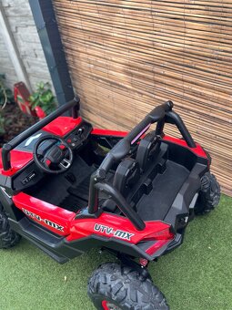 Elektrické autíčko Buggy SuperStar 4x4 červené S-XMX603-RED- - 6