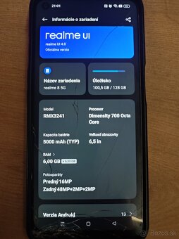Realme 8 5G 128GB verzia - 6