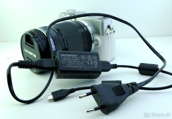 Olympus PEN EP7 + 3 objektívy + príslušenstvo – kompletný se - 6