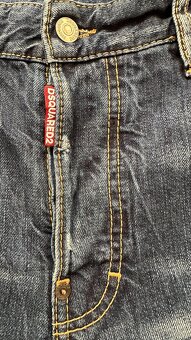 Pánske štýlové džínsy DSQARED2 - veľkosť48 -  33/31 - 6