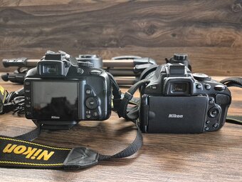 Nikon D5100 + Nikon D3300 +objektívy +statív - 6
