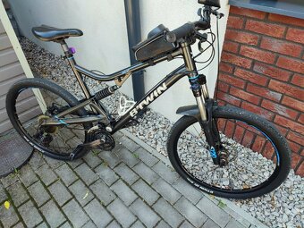 Predám zachovalý celoodpružený horský bicykel 26" - 6