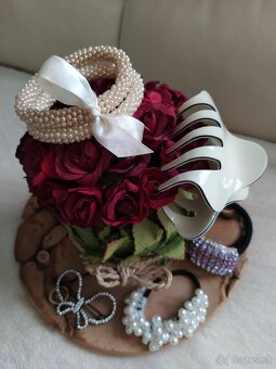 NOVÉ vlasové doplnky a svadobné náušnice (osobný odber) - 6