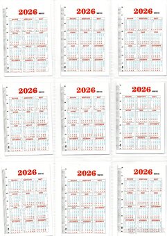 KALENDARIKY BULHARSKO 2026 - 6