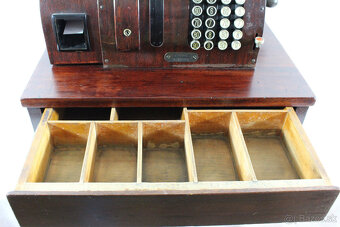 starožitná pokladňa National - 6