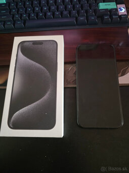 Iphone 15 pro max black - 256GB - 6
