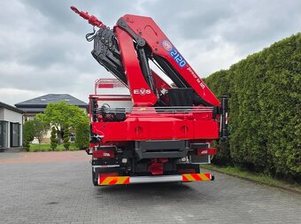 9257 - Scania R500 - 6x2 - Valník + HR-HMF 2120K5 – EURO 6  - 6