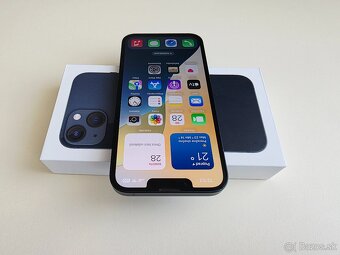 APPLE IPHONE 13 128GB MIDNIGHT,ZDRAVIE BATERKY 100% - 6