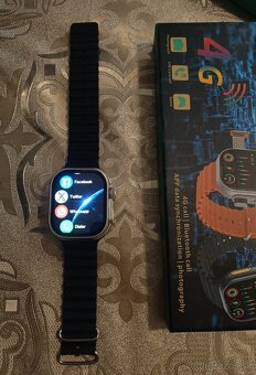 LTE 4G Smart hodinky Ultra Watch - 6