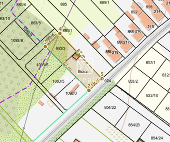 Stavebný pozemok Svinica 1335m2 - 6