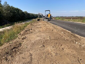 Výkopové práce minibagrom - 6