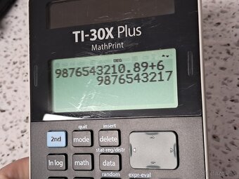 Kalkulator - Kalkulačky Texas Instrument / Commodore - 6