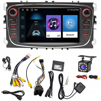 2GB + 32GB ANDROID 13 FORD MONDEO MK4 FOCUS C-MAX S-MAX GALA - 6