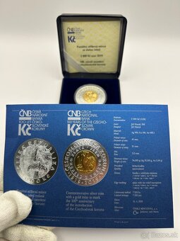Krásna 2000 Kč 2000 100 rokov československá koruna - 6