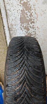 Plechové disky 5x100 a zimné Michelin Alpin 5 185/65 R15 - 6