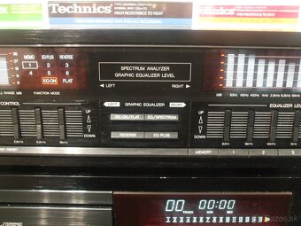 Vzacny MIDI 2x7 pasm. equalizer TECHNICS SH-E75, JAPAN, AE30 - 6