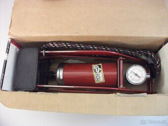 Retro nožná pumpa(hustilka). - 6