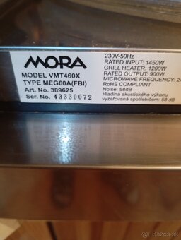 Vstavaná mikrovlnka MORA - 6