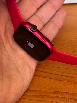 Apple Watch 7 45mm Red - 6