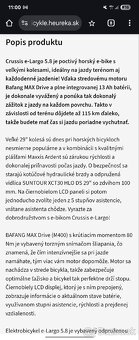 Horský e bike crussis e-largo 5.8 29" veľkosť rámu 20" - 6