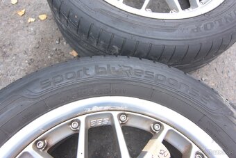 BBS RX2 - R16 5x100 6.5J ET42 + 205/55 Dunlop Blue Response - 6